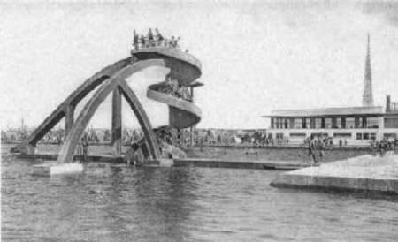 Piscine municipale (Mosque Hassan 2 aujourd'hui).